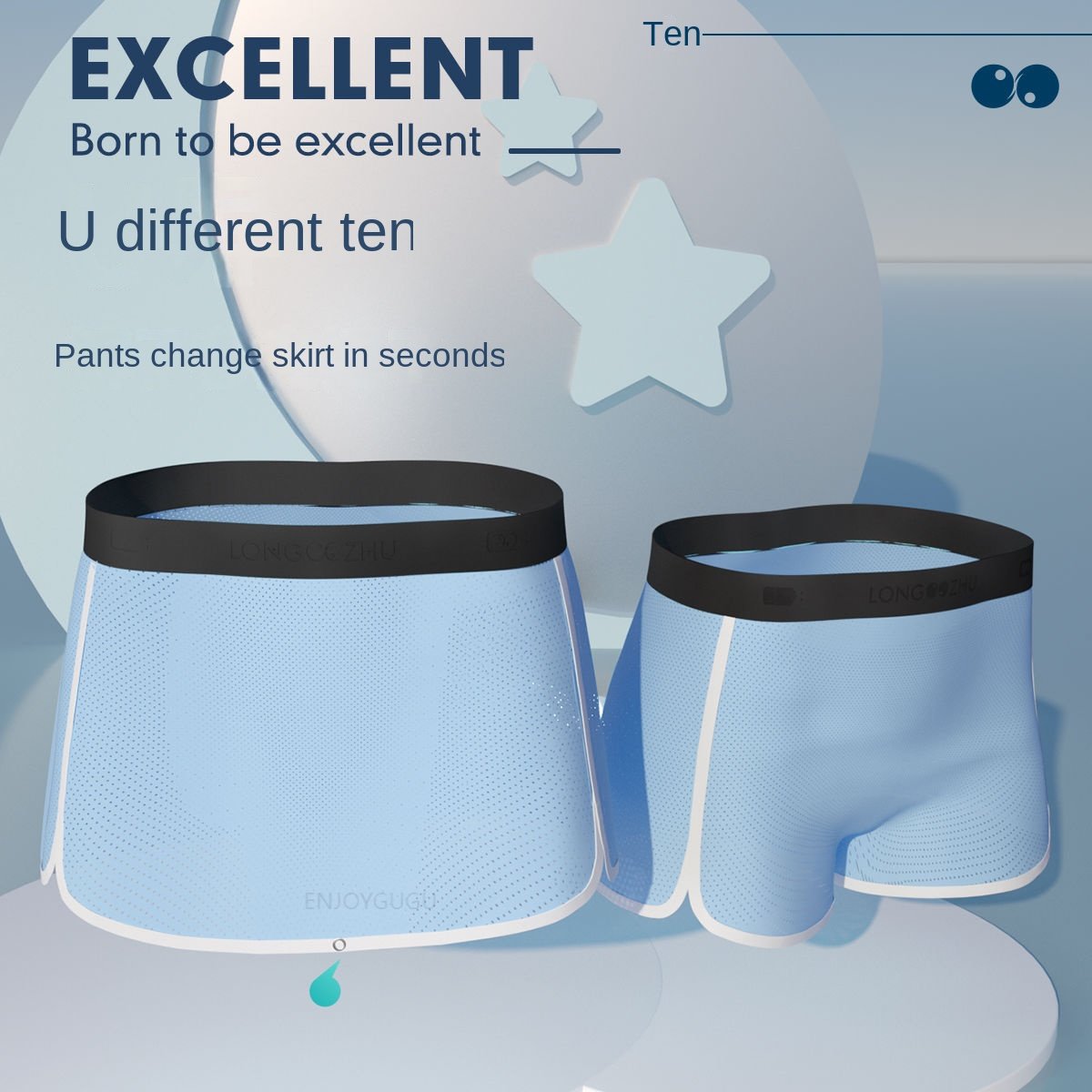 Boxer Shorts Modal - U-Shaped Arrow Pants Skirt Men's Sexy