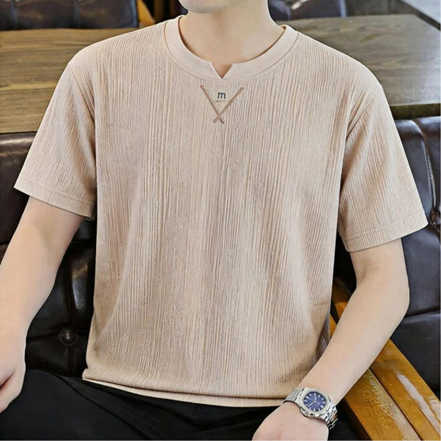New Style Crew Neck Crinkle Te - Undershirt Crew Neck recensione e prezzo
