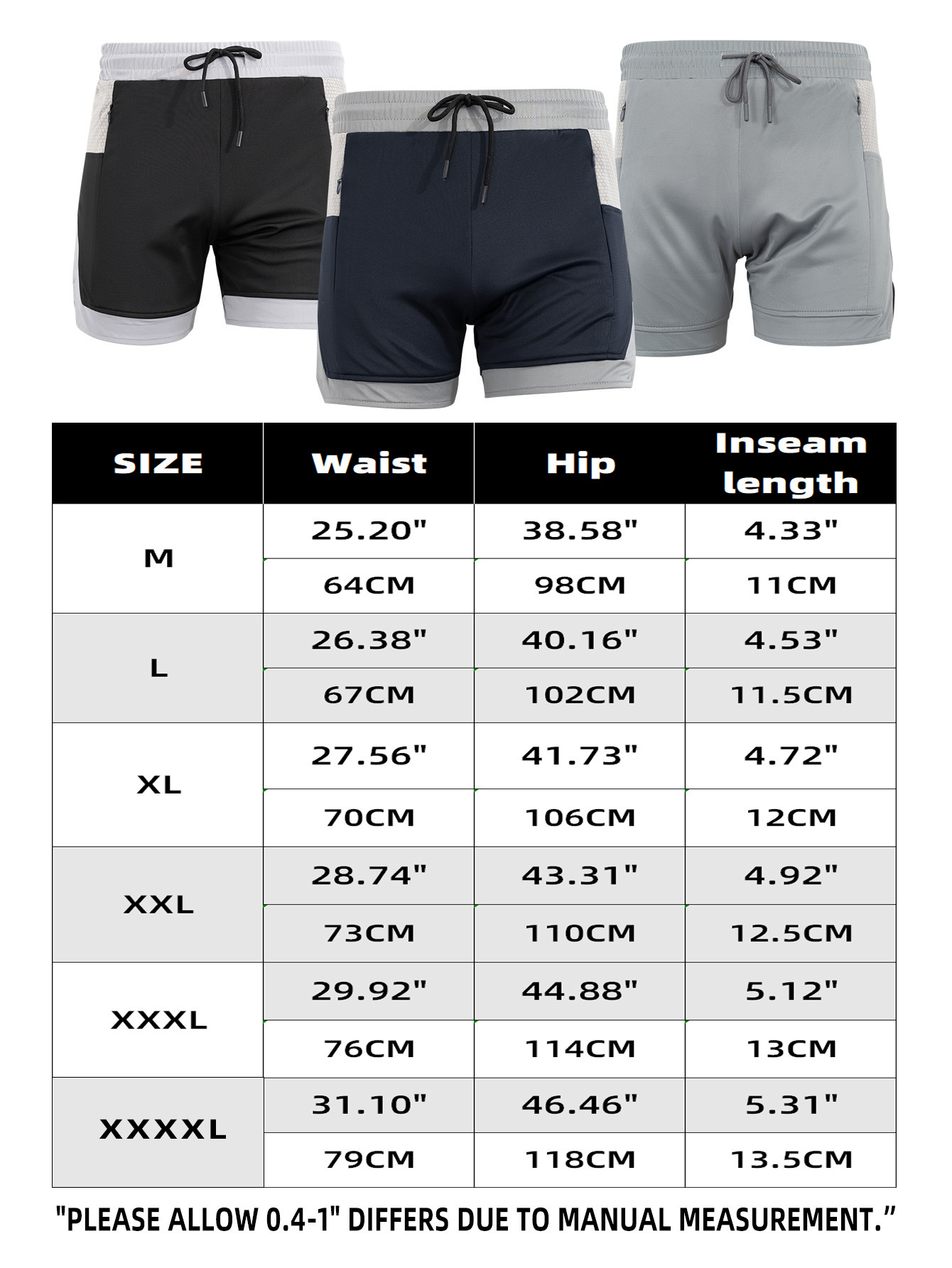 Mens Athletic Shorts Quick Dry - Trunk Breathable Men recensione e prezzo