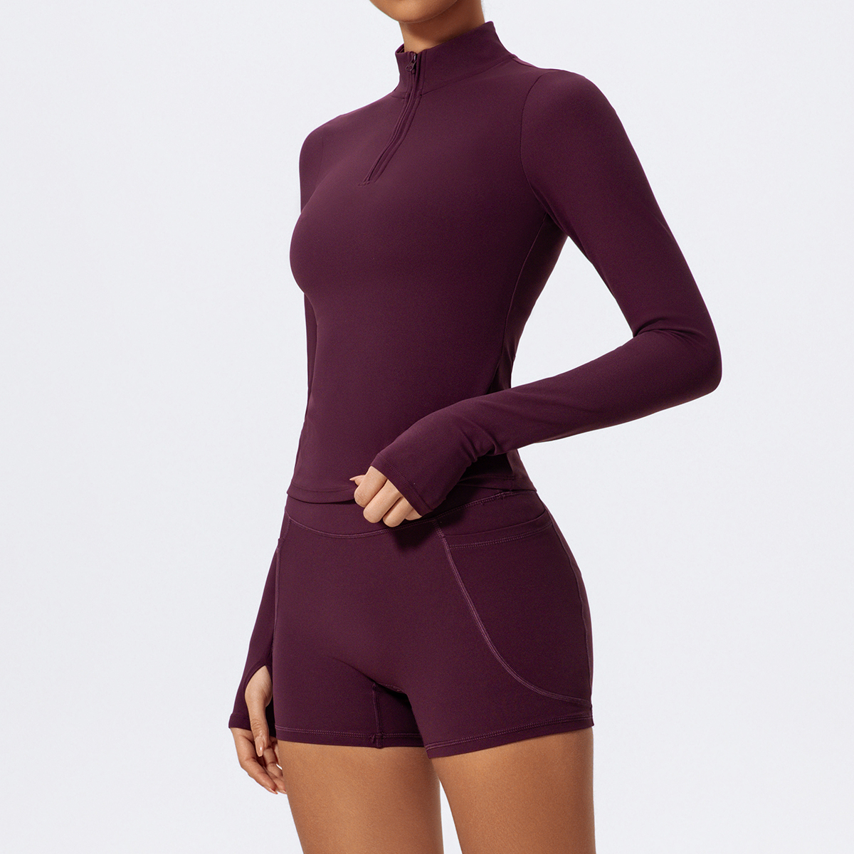 Hearuisavy Gym Half Zipper Hig - Compression Long Pant recensione e prezzo