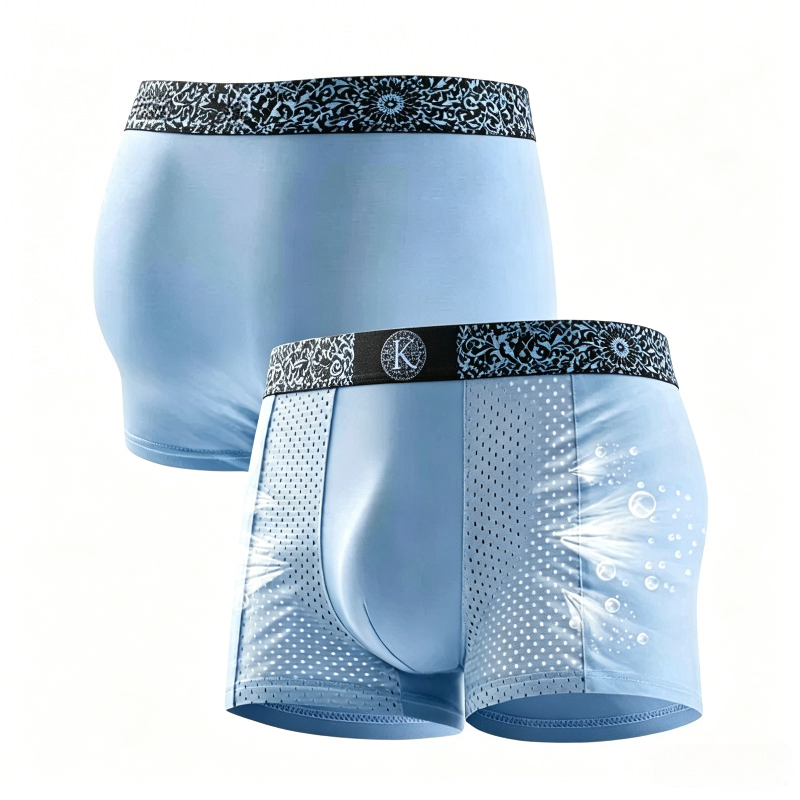 Men's Cool Ice Silk Mesh Boxer - Mesh Sport Boxer recensione e prezzo