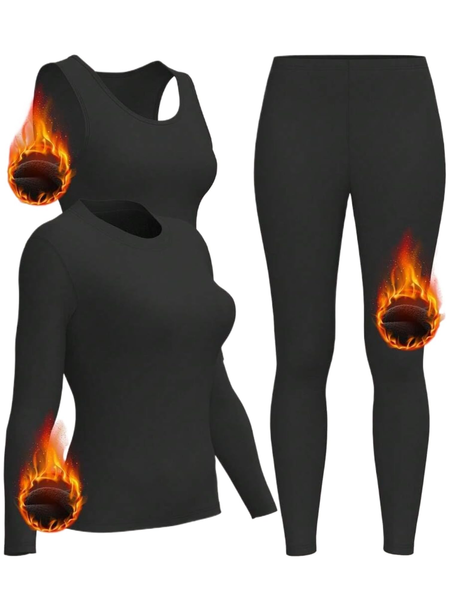 3pcs Women's Thermal Lined The - Quick Dry Underwear recensione e prezzo