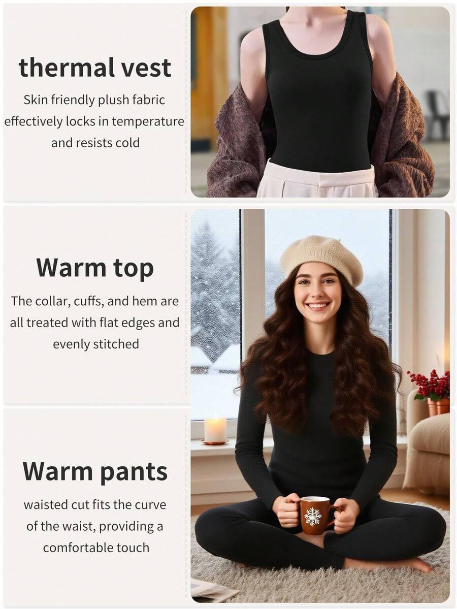3pcs Women's Thermal Lined The - Quick Dry Underwear recensione e prezzo