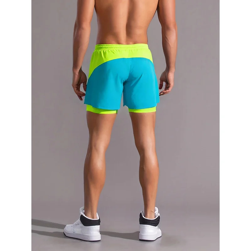 Men Running Cheetah Leopard Si - Compression Shorts Athletes recensione e prezzo
