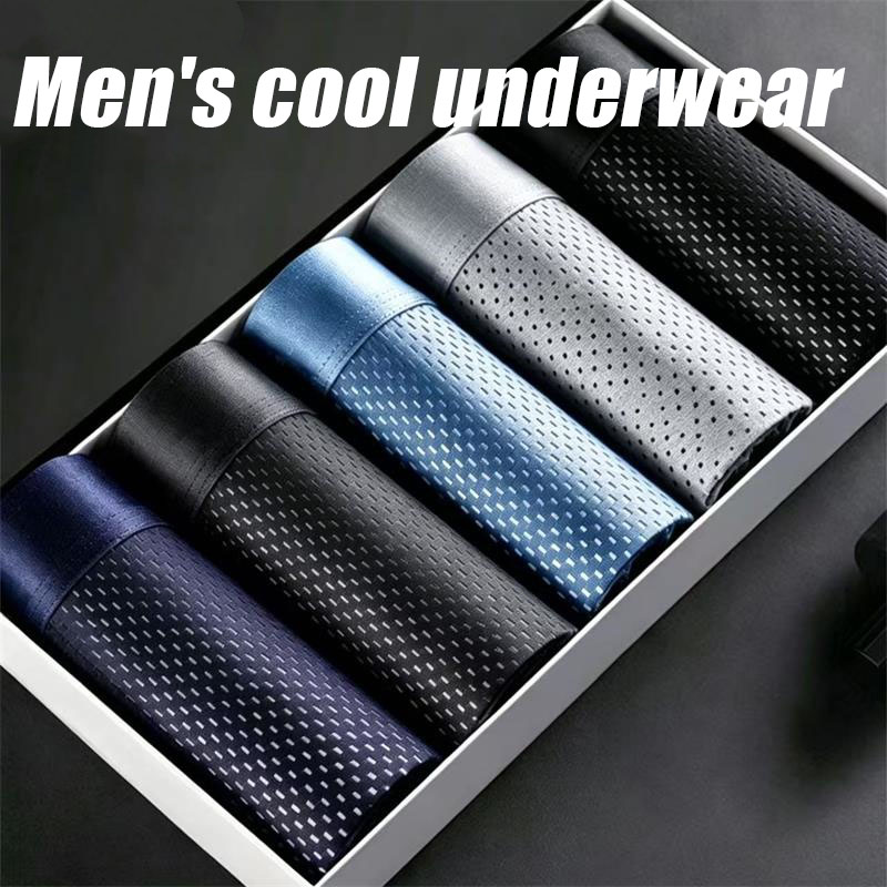 5Pcs/Lot Men's Panties Ice Sil - Multi Pack Underwear recensione e prezzo
