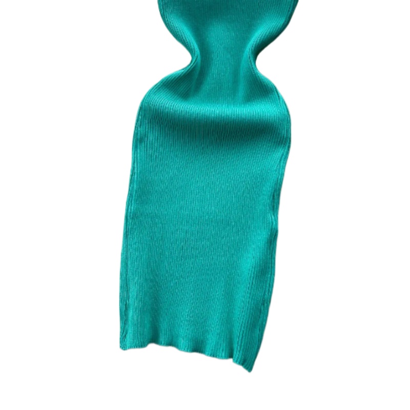 Women's Green Halter Short Sun - Tank Top Ribbed recensione e prezzo