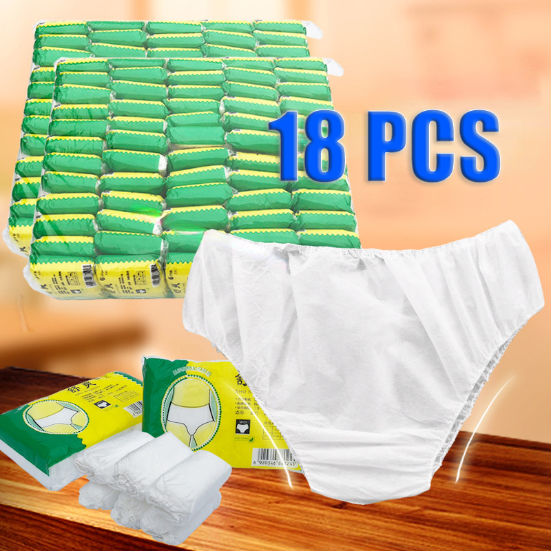 18Pcs/Set Unisex Disposable No - Multi Pack Underwear recensione e prezzo