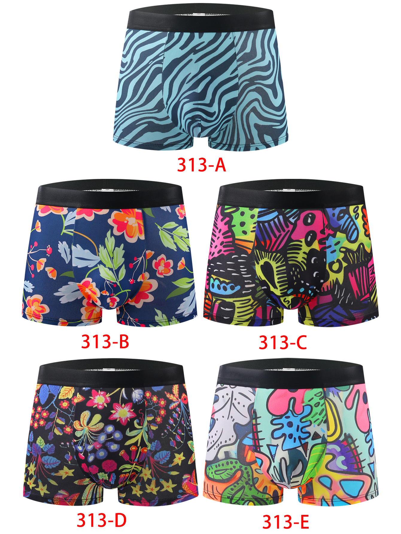 10-Pack Fashionable Men's Boxe - Multi Pack Underwear recensione e prezzo