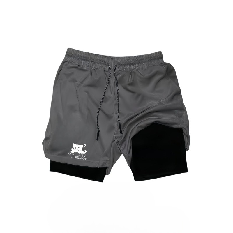 Quick Drying Breathable 2-in-1 - Compression Shorts Athletes recensione e prezzo