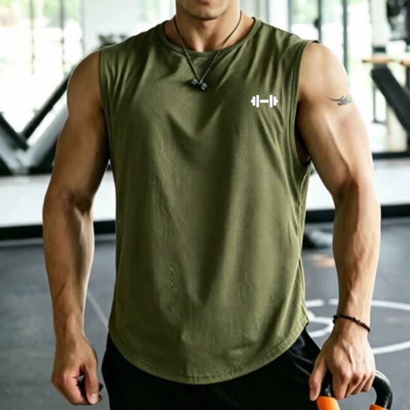 2026 Men mesh Quick Dry Tank T - Undershirt Crew Neck recensione e prezzo