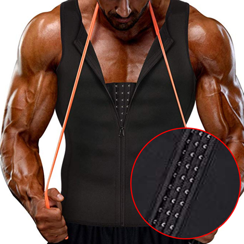 Men's Slimming Sauna Suits Com - Sleeveless Undershirt recensione e prezzo
