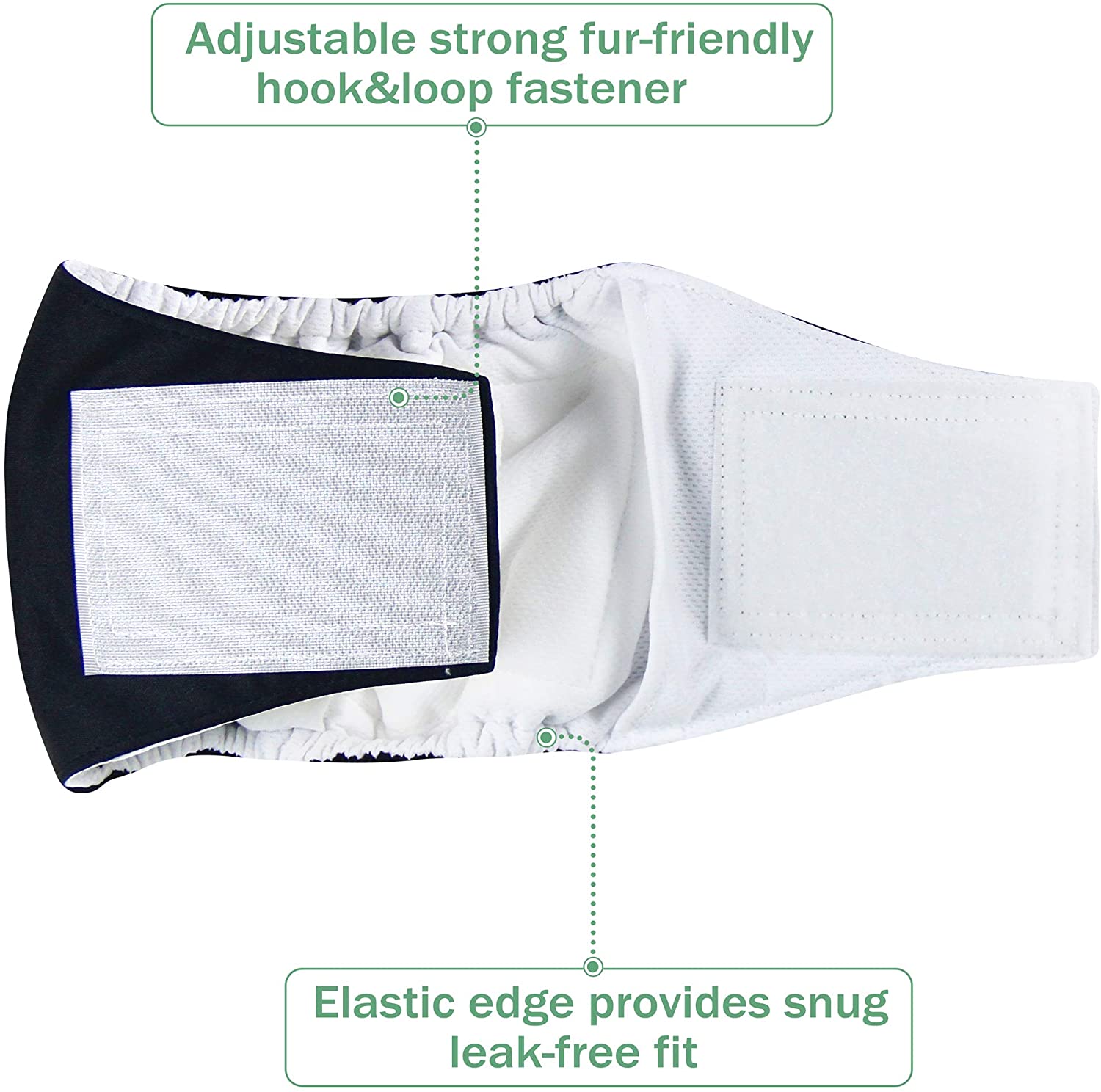 3 Pack Dog Belly Bands Washabl - Multi Pack Underwear recensione e prezzo