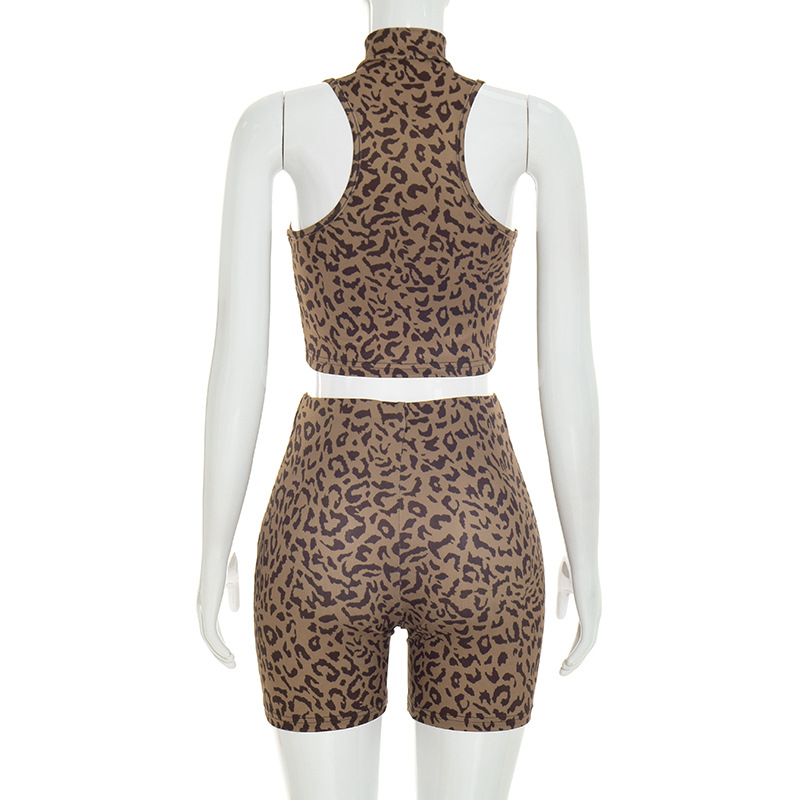 Leopard Print Ribbed Slim 2 Pi - Tank Top Ribbed recensione e prezzo