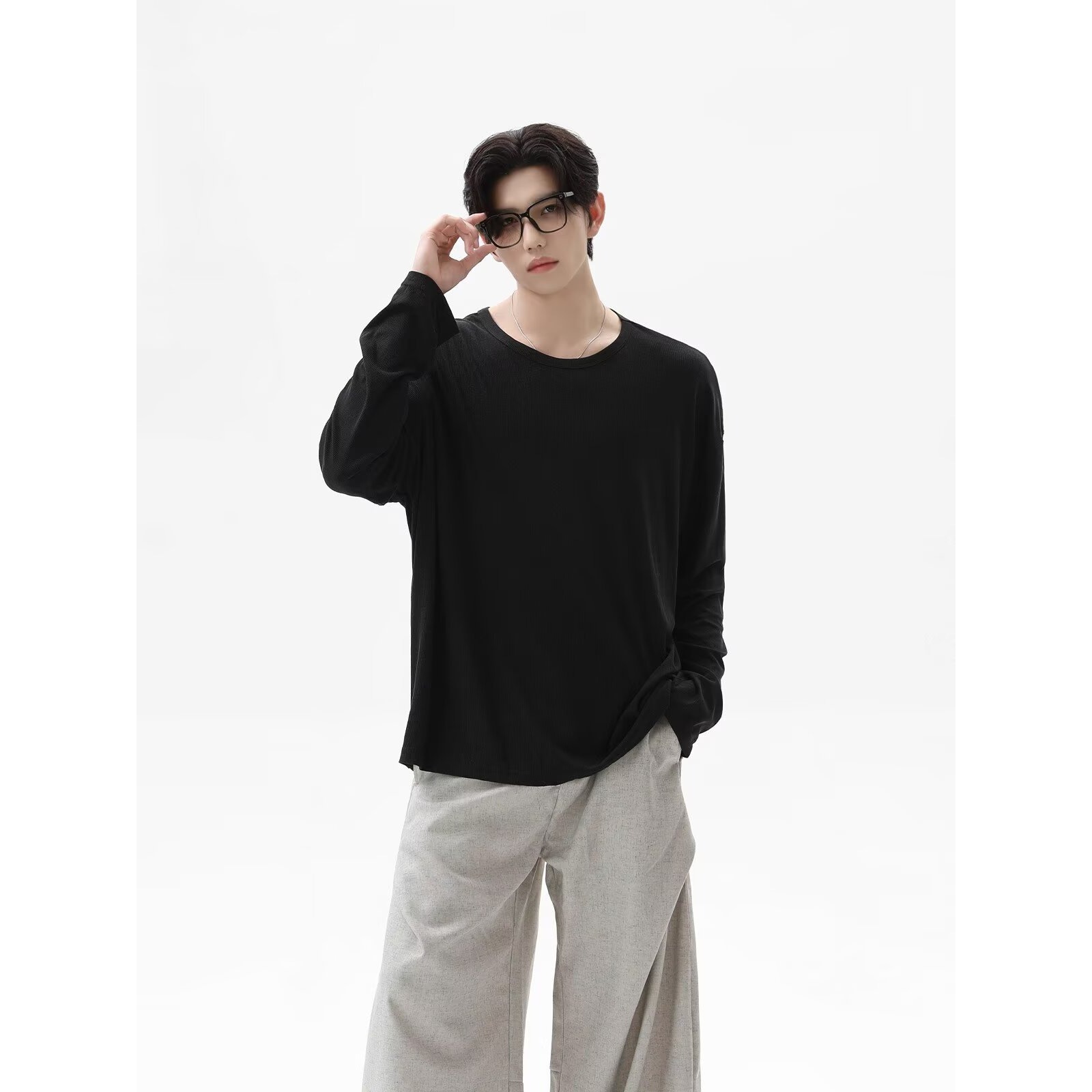 2026 Autumn New Texture Long S - Undershirt Crew Neck recensione e prezzo