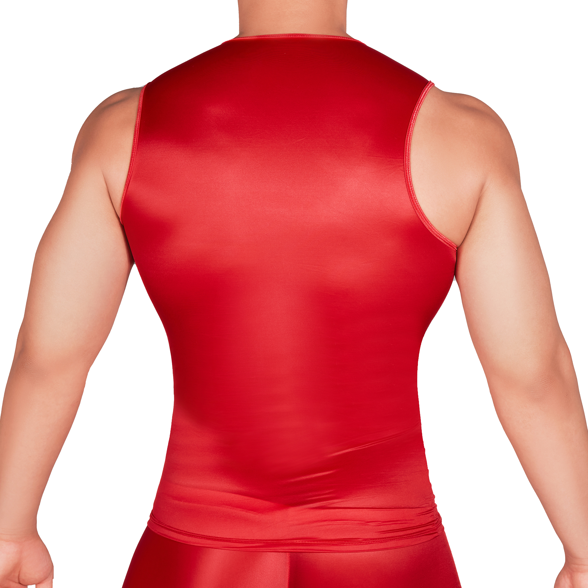 Solid Color Men's Slim Smooth  - Sleeveless Undershirt recensione e prezzo