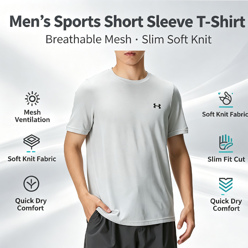 Under Armour Men Slim Fit Mesh - Undershirt Crew Neck recensione e prezzo