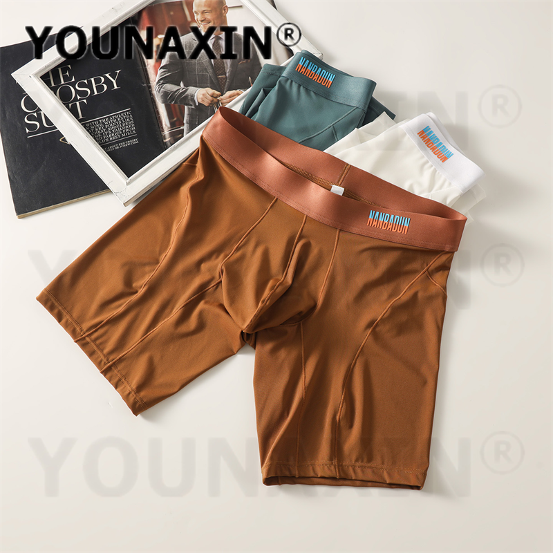 5 Pieces Men's Extended Leg Bo - Long Leg Trunk Men recensione e prezzo