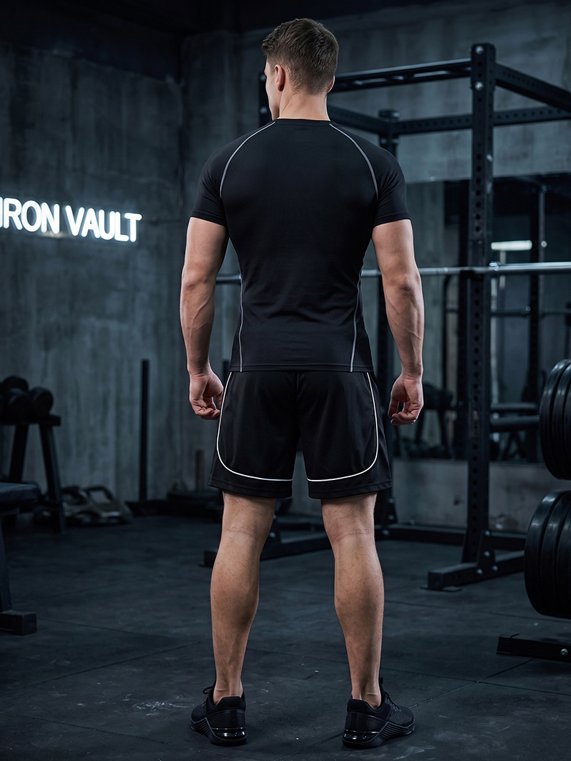 Men's Workout Running Gear 2 P - Compression Shorts Athletes recensione e prezzo