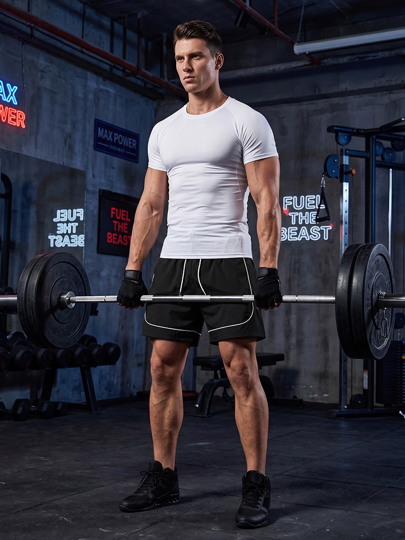 Men's Workout Running Gear 2 P - Compression Shorts Athletes recensione e prezzo