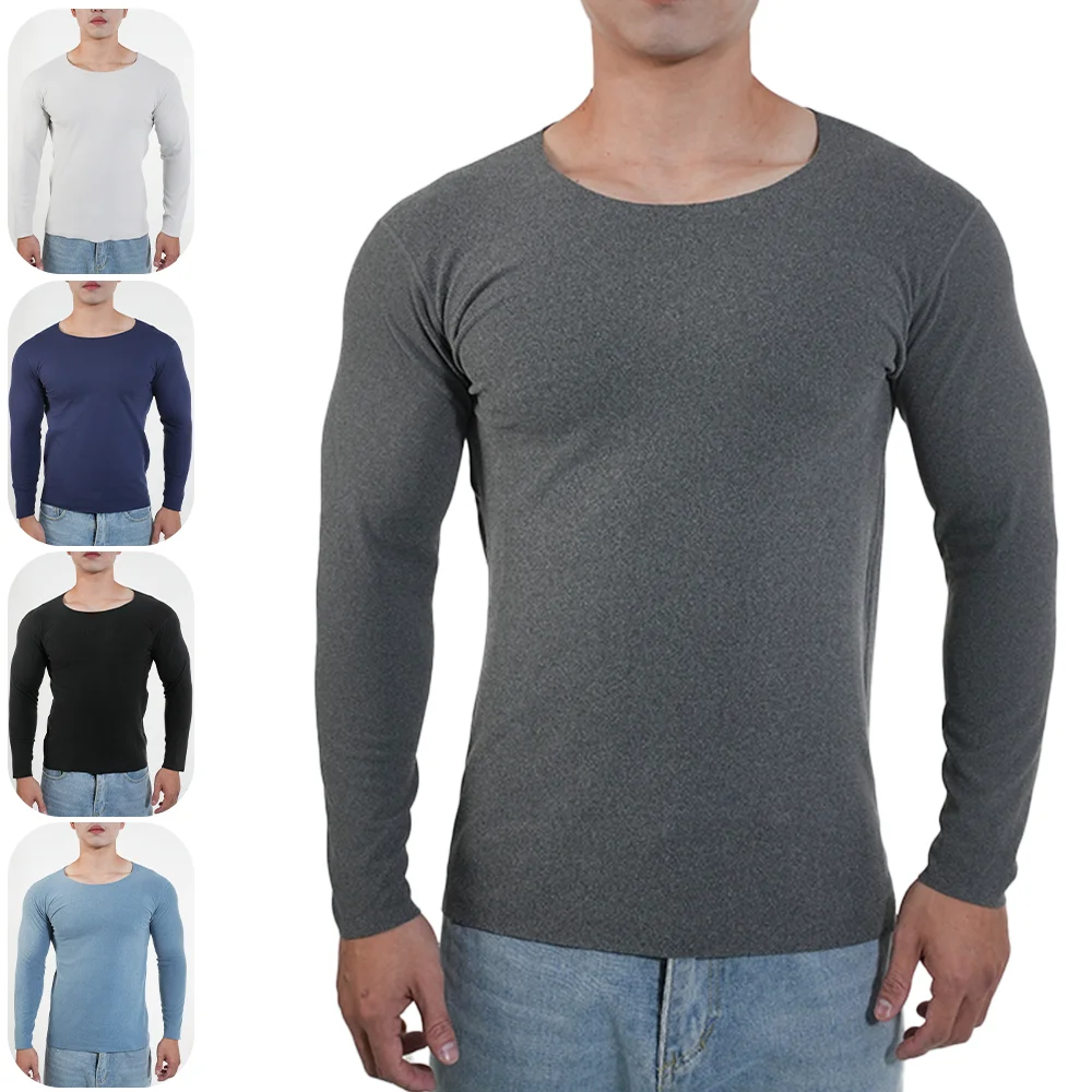 Men Thermal Underwear Long Sle - Undershirt Crew Neck recensione e prezzo