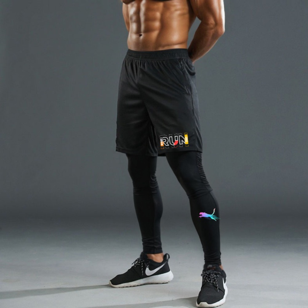 Men's Running Jogging 2 Piece  - Compression Shorts Athletes recensione e prezzo