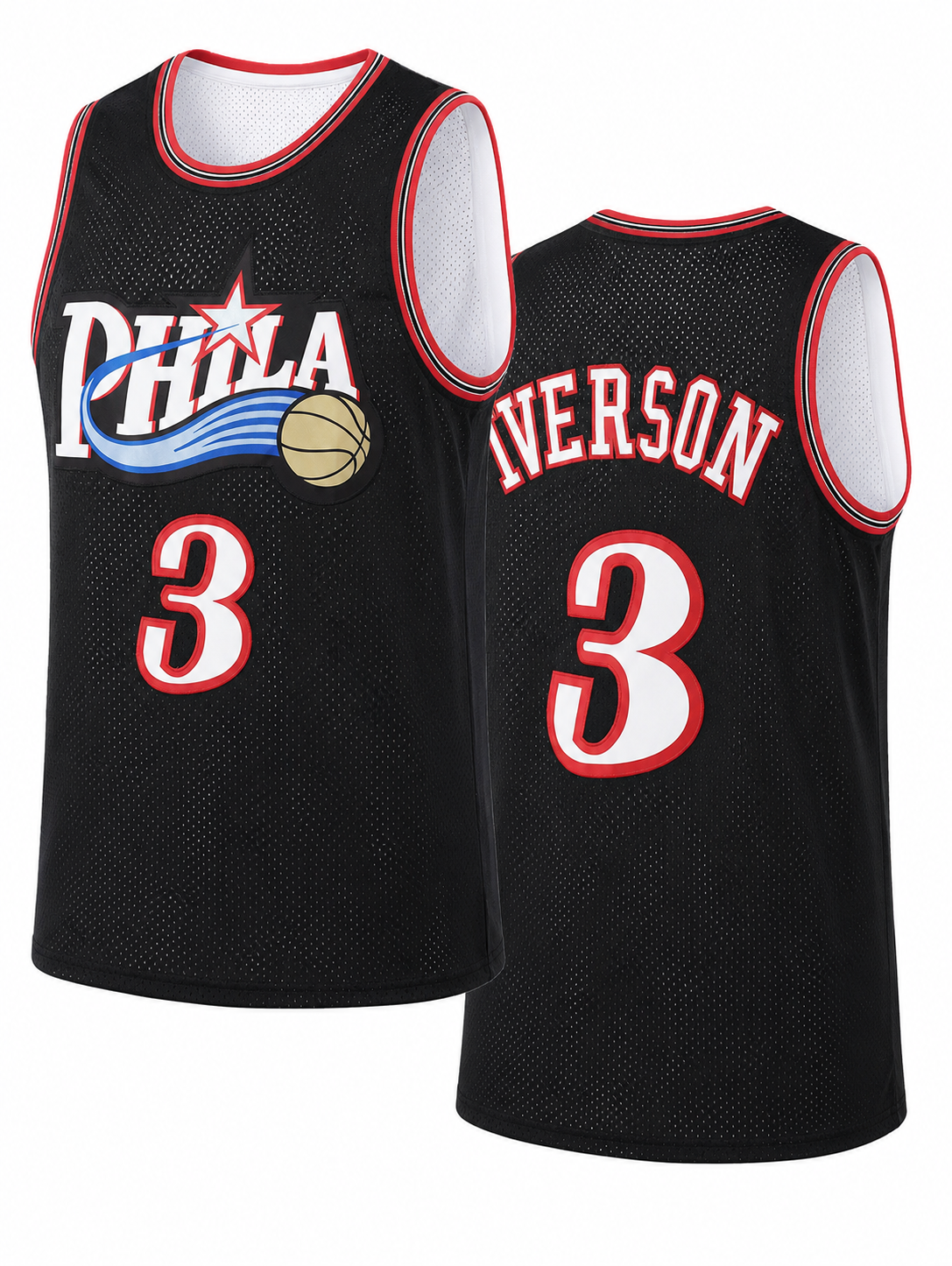 Men's Basketball Jersey Black  - Sleeveless Undershirt recensione e prezzo