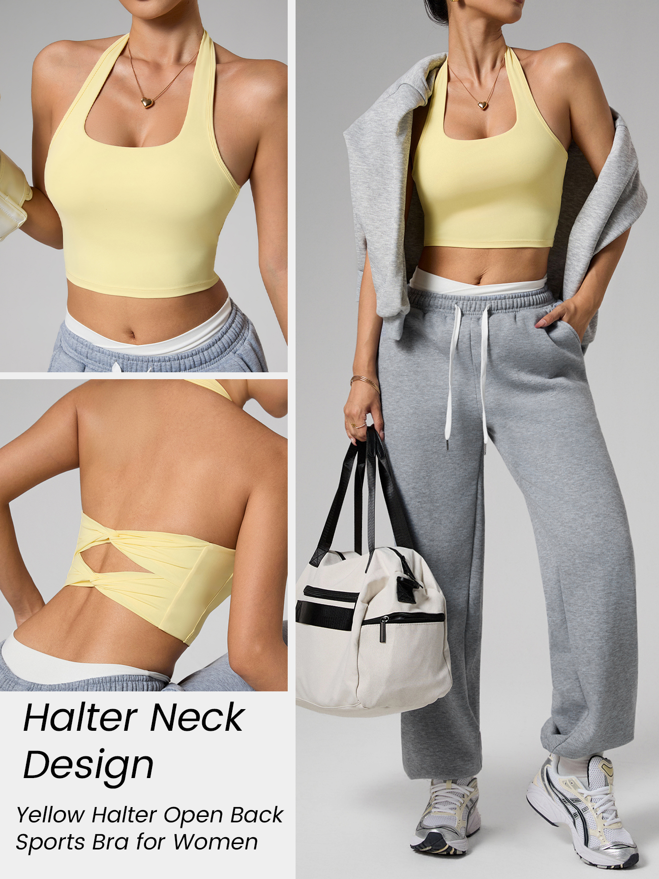 Women's Double Bowknot Halter  - Suspender Tank Top recensione e prezzo