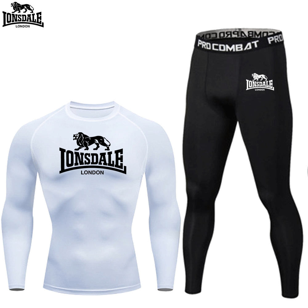 LONSDALE Graphic Print Long Sl - Compression Long Pant recensione e prezzo