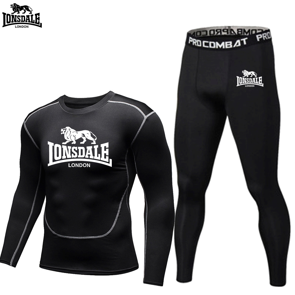 LONSDALE Graphic Print Long Sl - Compression Long Pant recensione e prezzo