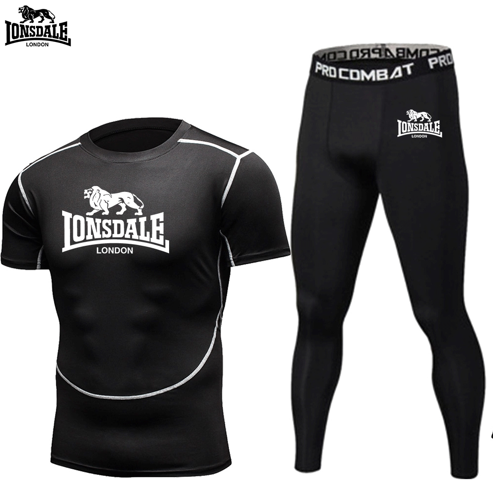 LONSDALE Graphic Print Long Sl - Compression Long Pant recensione e prezzo