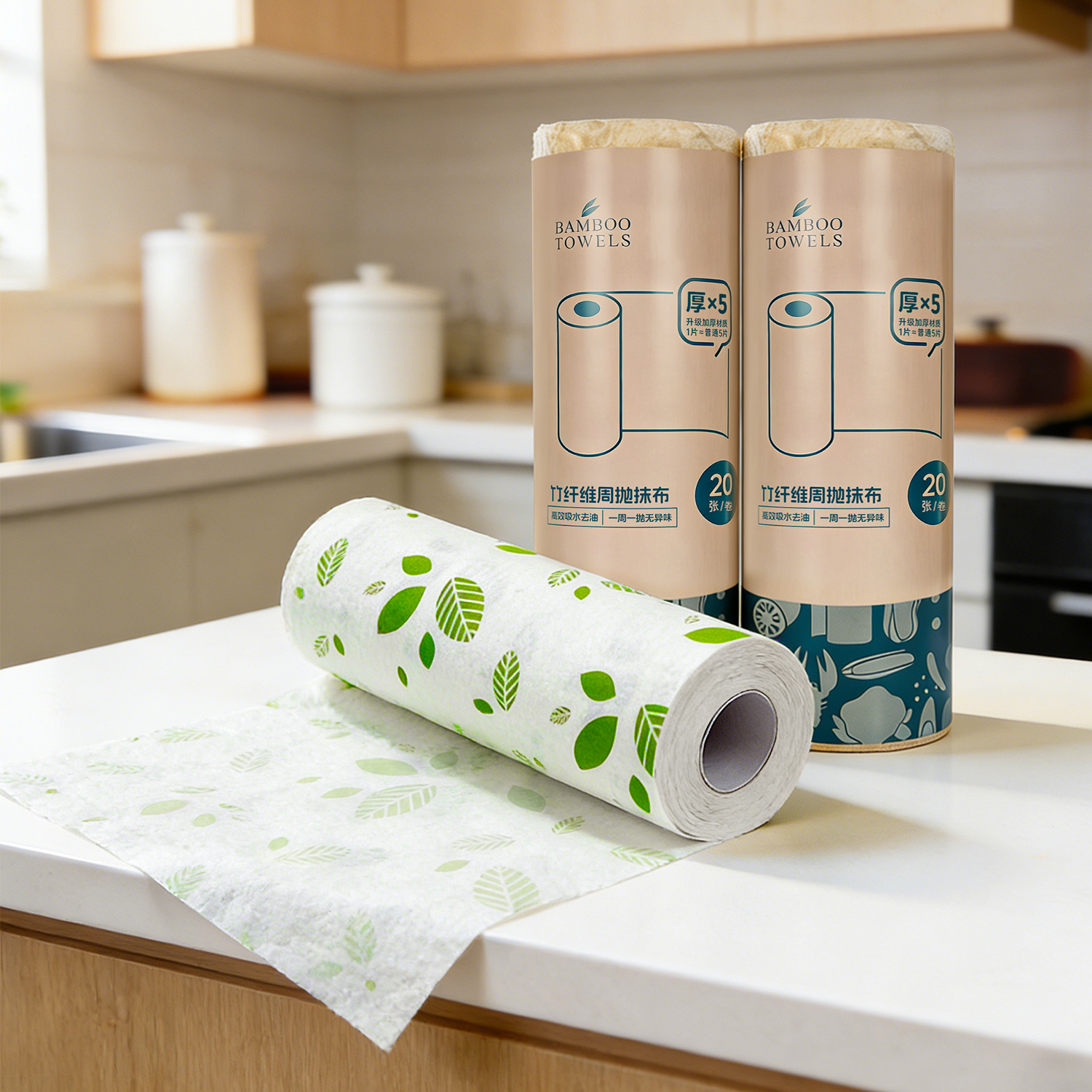 JINYUDOME 20pcs Bamboo Towels  - Bamboo Fiber Trunk recensione e prezzo