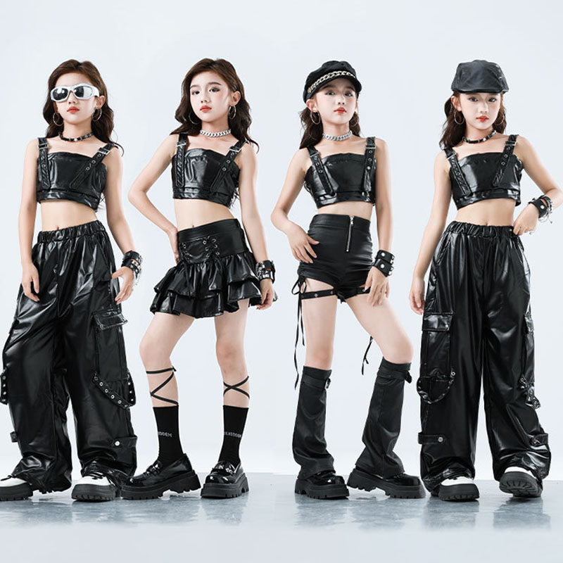 Kid Kpop Hip Hop Clothing Blac - Suspender Tank Top recensione e prezzo