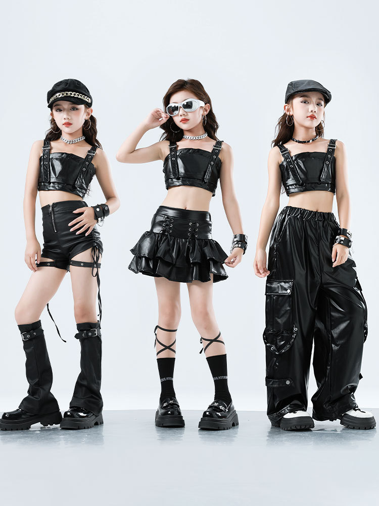 Kid Kpop Hip Hop Clothing Blac - Suspender Tank Top recensione e prezzo
