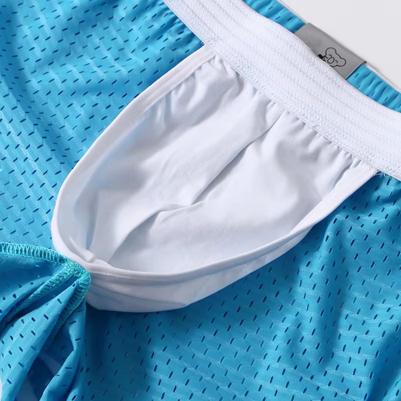 Men Mesh Lounge Shorts Vintage - Mesh Sport Boxer recensione e prezzo