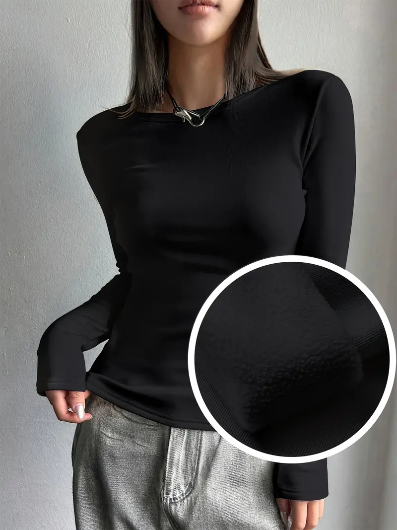 Women's Fleece Lined Base Laye - Base Layer Top recensione e prezzo