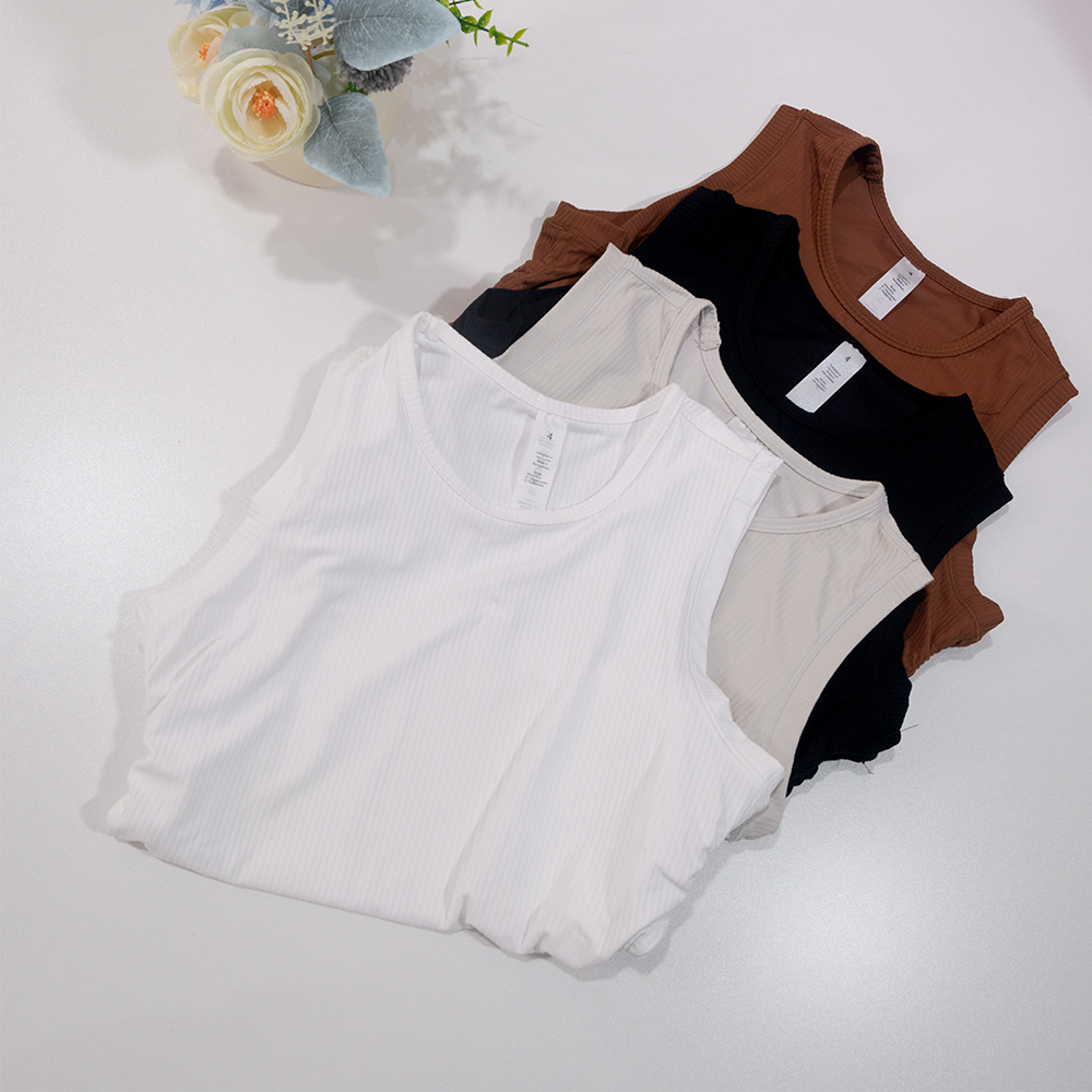 Summer Yoga Wear Ribbed Tank T - Tank Top Ribbed recensione e prezzo