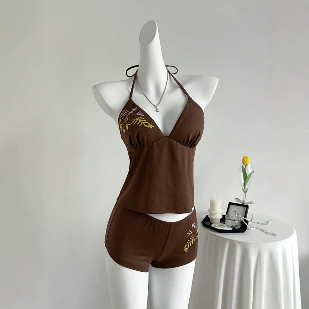 New Women's Summer Brown Tank  - Suspender Tank Top recensione e prezzo