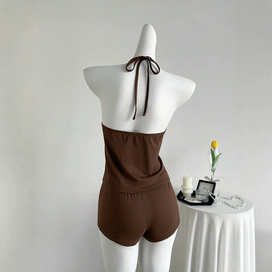 New Women's Summer Brown Tank  - Suspender Tank Top recensione e prezzo